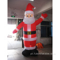 Papai Noel gigante inflável para decoração de natal